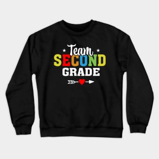 team second grade Crewneck Sweatshirt